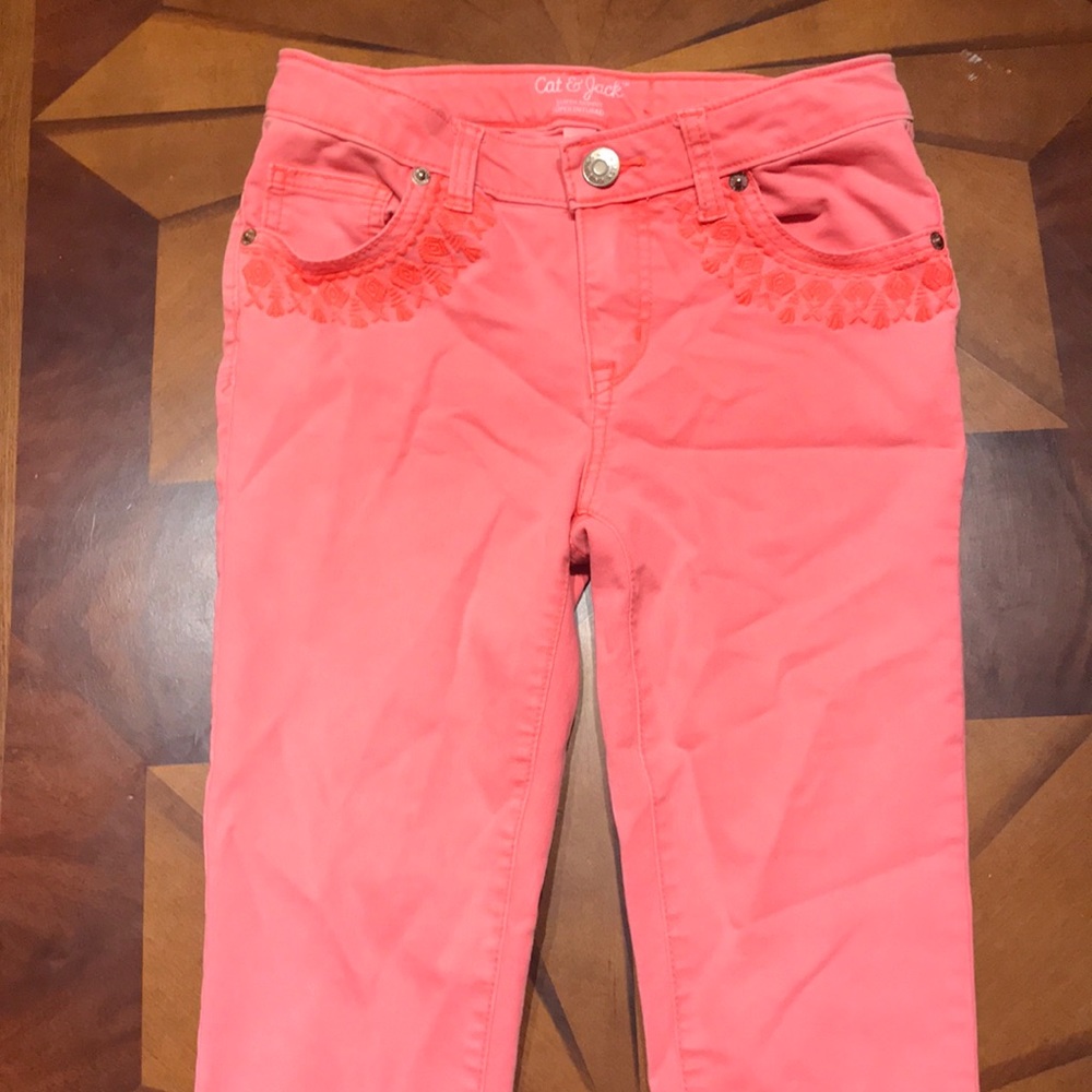 Girls cropped jeans